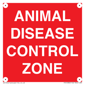 ANIMAL DISEASE CONTROL ZONE